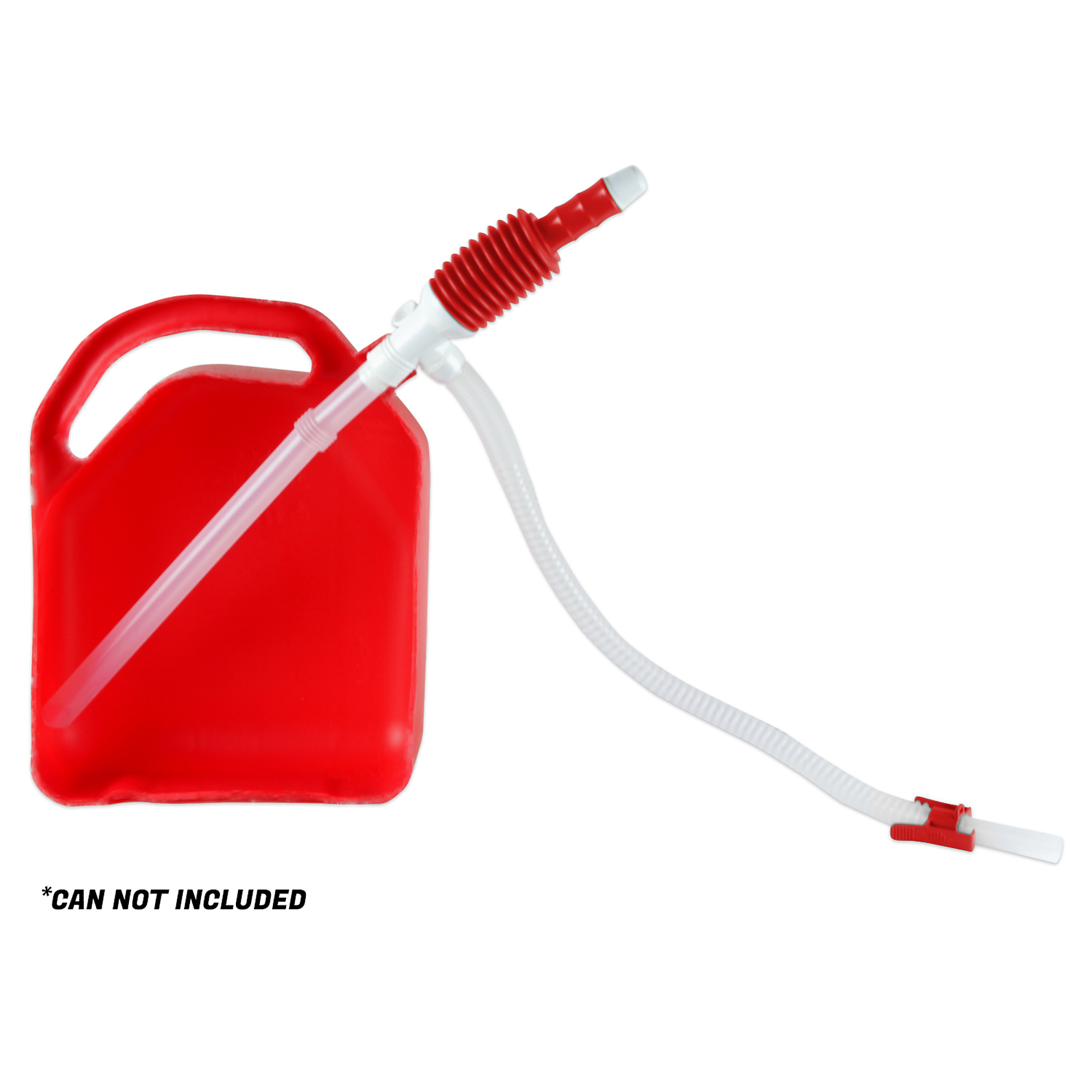 TeraPump, Gas Can Transfer Pump, Manual, GPM 3.2, Hose Length 2 ft, Tube Length 1.5 in, Model# TRM20